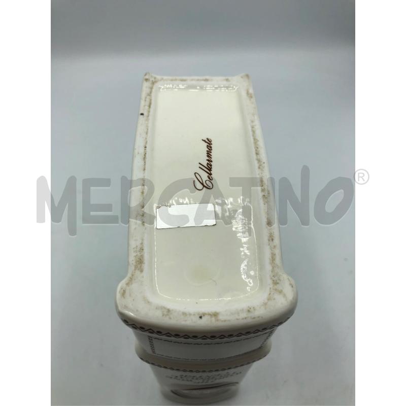 VASO CERAMICA BOOK THE WORLD WINE TECNICLA CENTER  | Mercatino dell'Usato Avellino 3