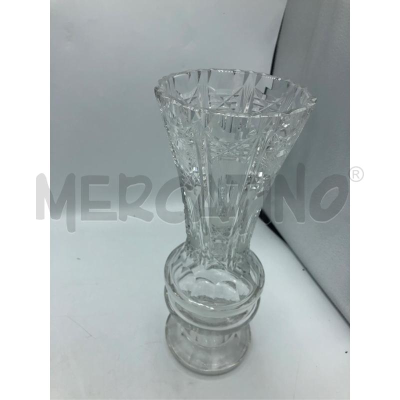 VASO CRISTALLO INTAGLIO | Mercatino dell'Usato Avellino 3