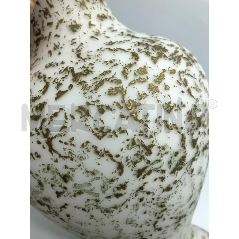 VASO OPACO CON SPUGNETTATO DORATO  | Mercatino dell'Usato Avellino 3