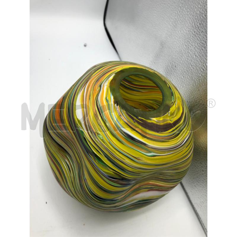 VASO VETRO MU MULTICOLOR  | Mercatino dell'Usato Avellino 2