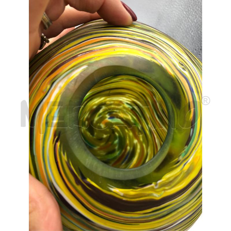 VASO VETRO MU MULTICOLOR  | Mercatino dell'Usato Avellino 3