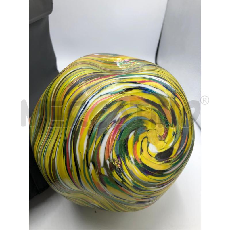 VASO VETRO MU MULTICOLOR  | Mercatino dell'Usato Avellino 4