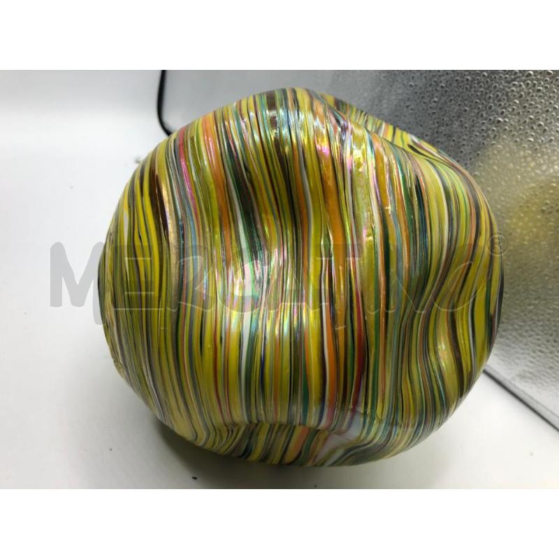 VASO VETRO MU MULTICOLOR  | Mercatino dell'Usato Avellino 5