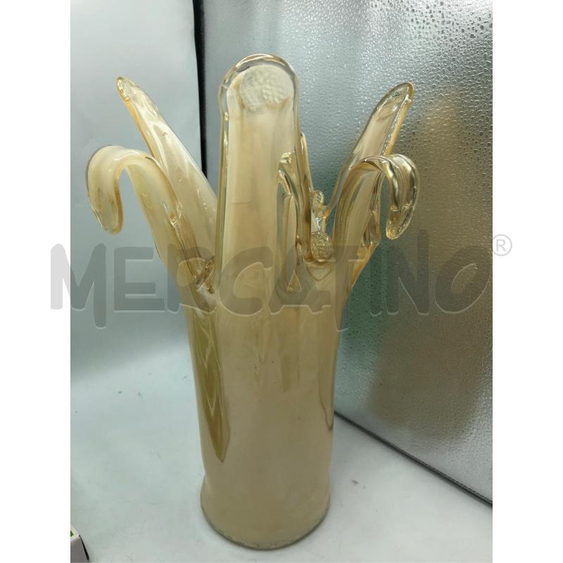VASO VETRO PARTICOLARE PUNTE  | Mercatino dell'Usato Avellino 2