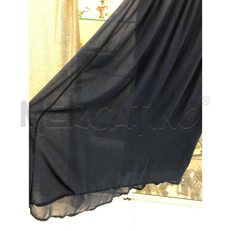 VESTITO DONNA BLU ZAHJR COLLO VELLUT | Mercatino dell'Usato Avellino 5