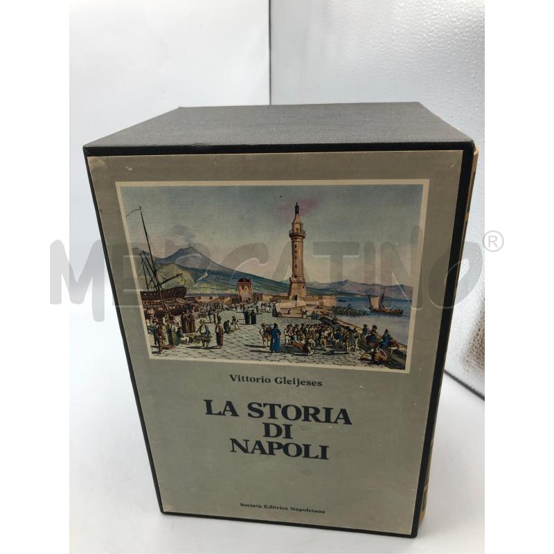 VITTORIO GLEIJESES- STORIA DI NAPOLI- 3 VOLUMI - SOC.ED.NAPOLETANA 1981 | Mercatino dell'Usato Avellino 2