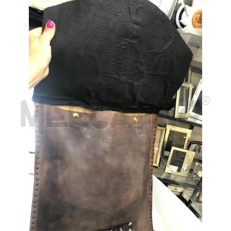 ZAINO DONNA COCCIO BORCHIE CUOIO  | Mercatino dell'Usato Avellino 2