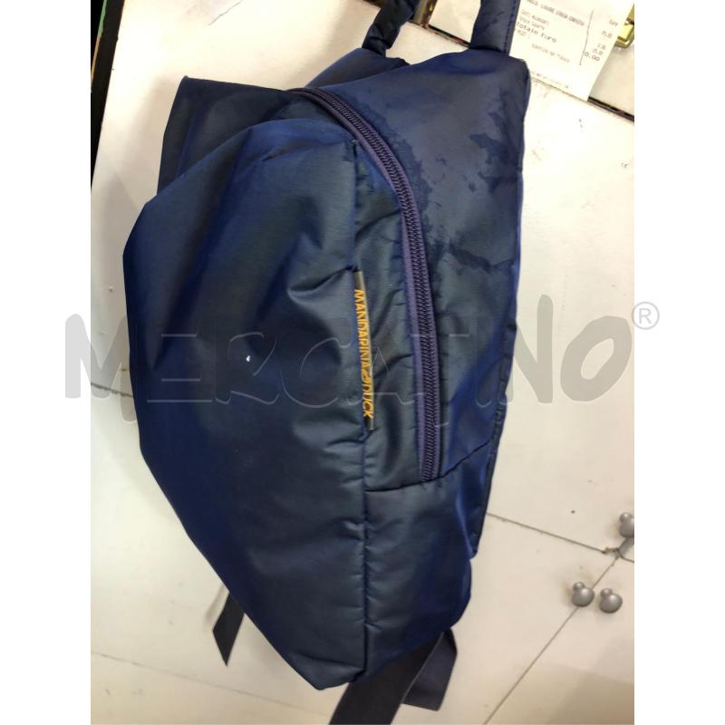 ZAINO DONNA MANDARINA DUCK BLU  | Mercatino dell'Usato Avellino 4