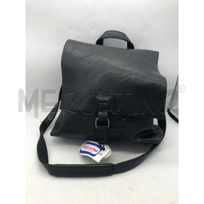 ZAINO DONNA PELLE NERO  | Mercatino dell'Usato Avellino 1