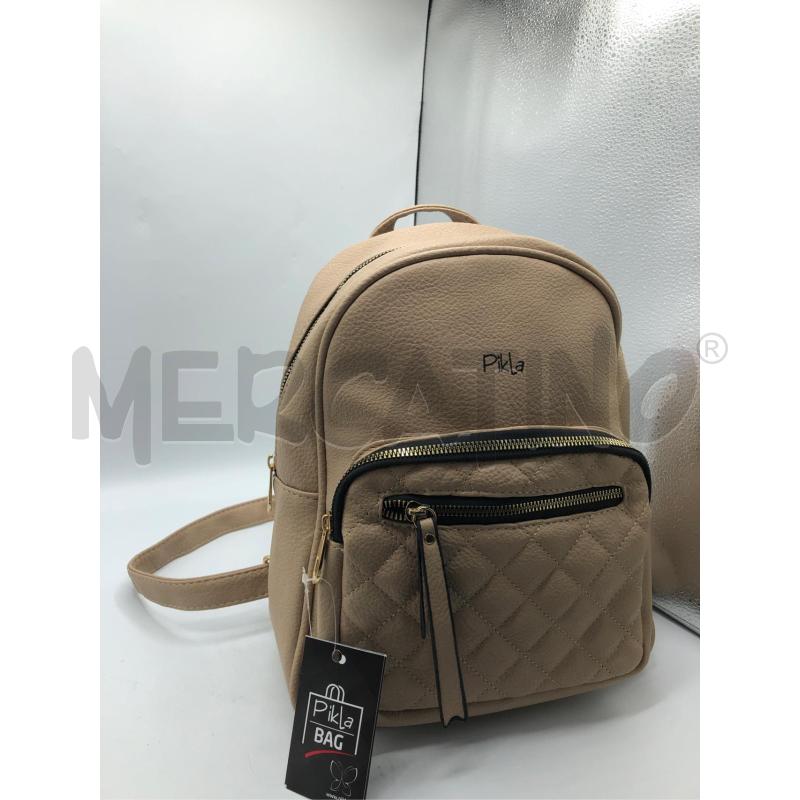 ZAINO DONNA PIKLA BEIGE  | Mercatino dell'Usato Avellino 2