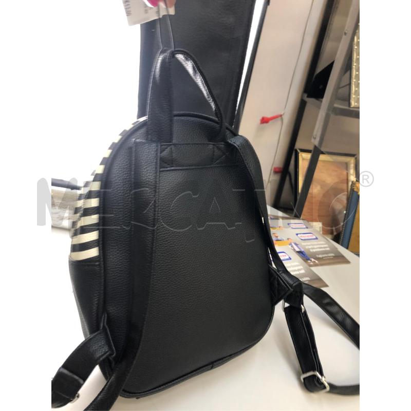 ZAINO DONNA RIGHE NERO BIANCO  | Mercatino dell'Usato Avellino 3