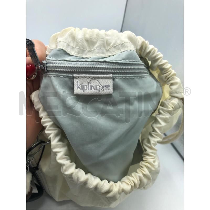 ZAINO DONNA SACCA BIANCO KIPLING  | Mercatino dell'Usato Avellino 3