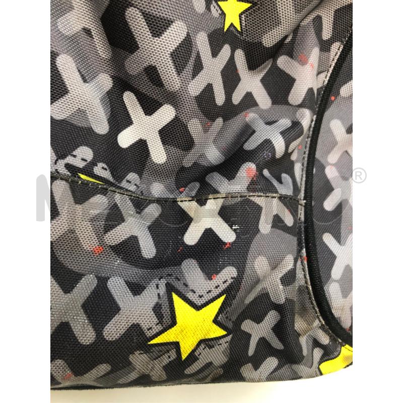 ZAINO SCUOLA TROLLEY APPACK NERO STELLE | Mercatino dell'Usato Avellino 2
