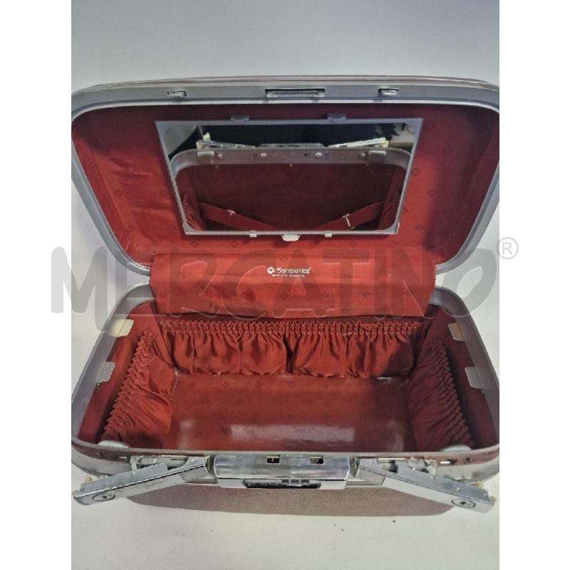 BEAUTY CASE MARRONE VINAGE SAMSONITE | Mercatino dell'Usato Bisceglie 2