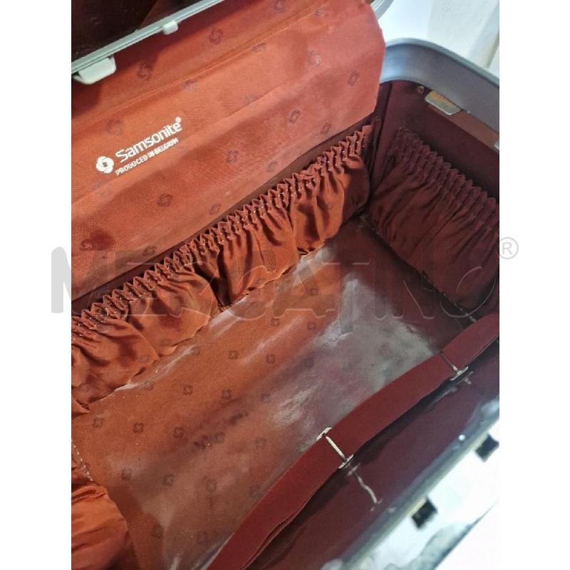 BEAUTY CASE MARRONE VINAGE SAMSONITE | Mercatino dell'Usato Bisceglie 3