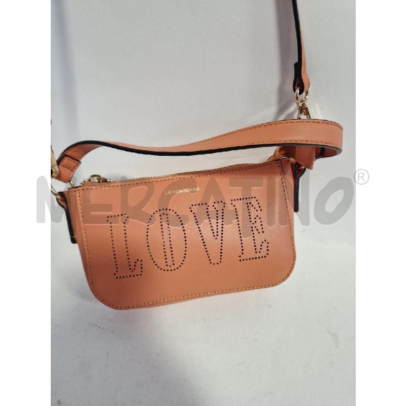 BORSA BAMBINA LOVE LE PANDORINE ROSA | Mercatino dell'Usato Bisceglie 2