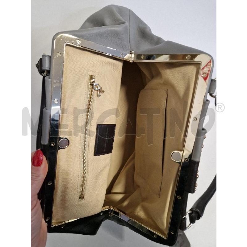 BORSA DONNA GRIGIA ROBERTA DI CAMERINO | Mercatino dell'Usato Bisceglie 3