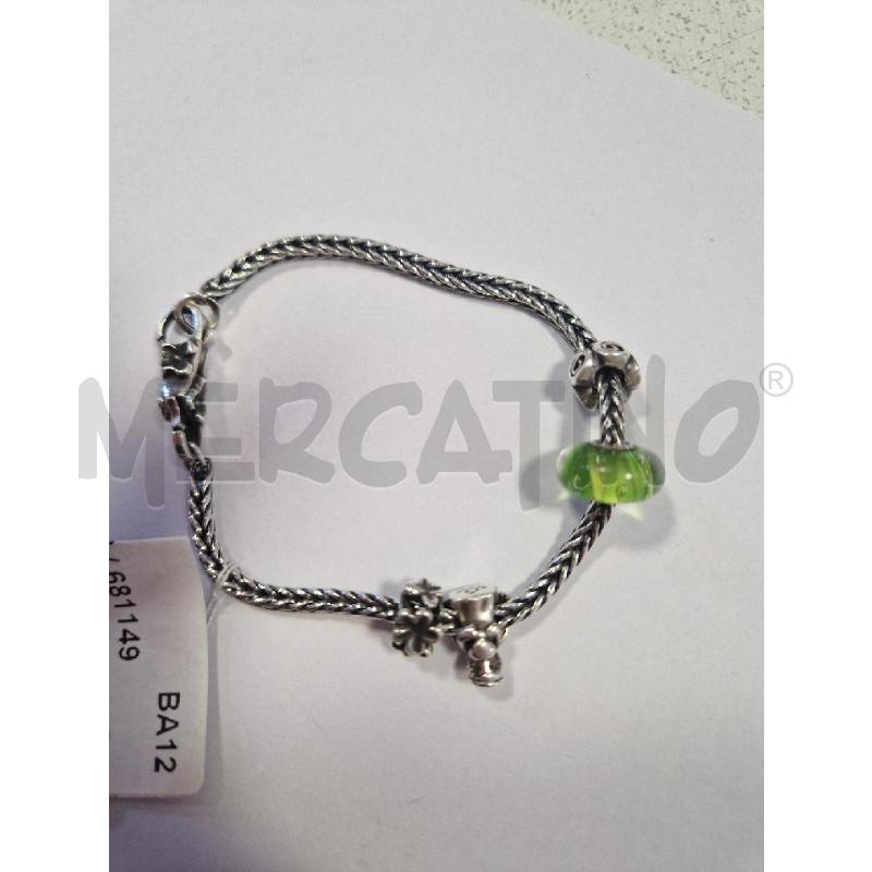 BRACCIALETTO TROLLDEADS CHARM+ANGELO PANDORA | Mercatino dell'Usato Bisceglie 1