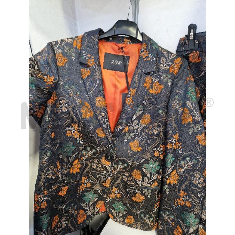COMPLETO DONNA NR FIORI ARANCIO SEVENTY | Mercatino dell'Usato Bisceglie 1