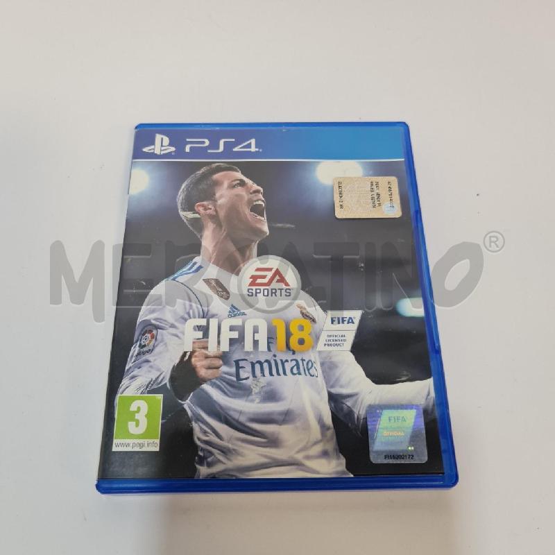 GIOCO PS4 FIFA18 | Mercatino dell'Usato Bisceglie 1