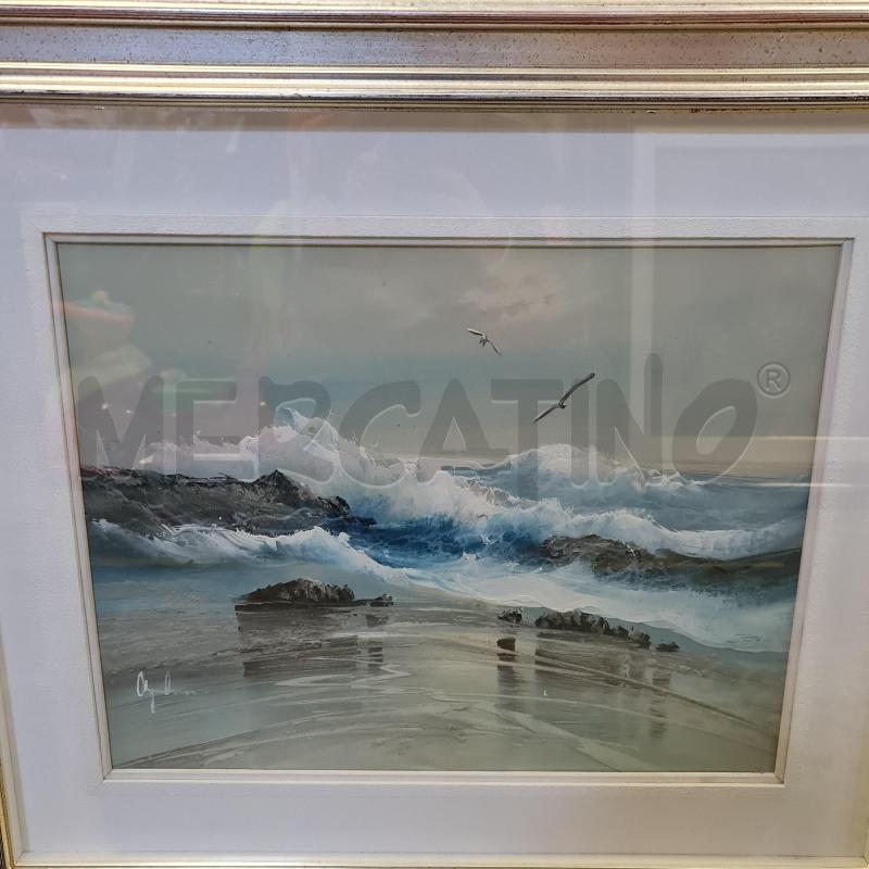 Quadro su Tela Mare in tempesta 