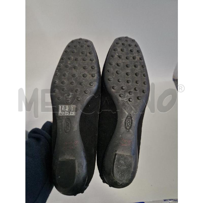 SCARPE DONNA  NERO CON FIBIA  TODS | Mercatino dell'Usato Bisceglie 4