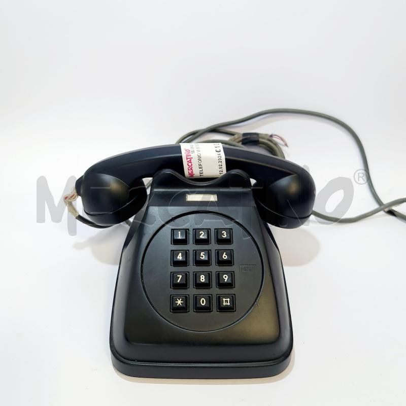 TELEFONO VINTAGE NERO  | Mercatino dell'Usato Bisceglie 1