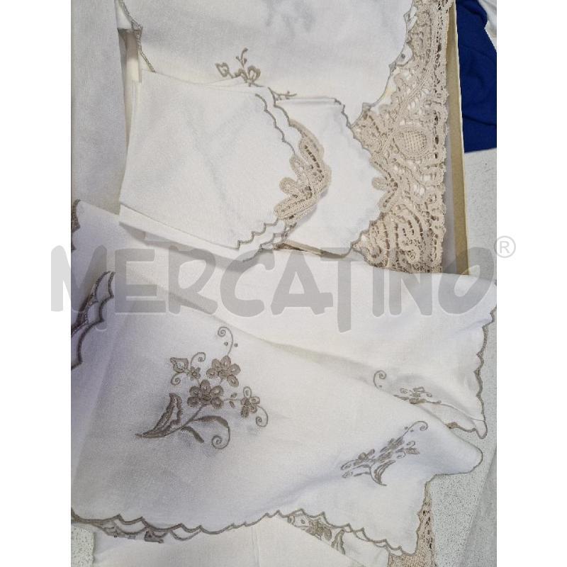TOVAGLIA BEIGE +TOVAGLIA RICAMO +12 TOVAGLIO | Mercatino dell'Usato Bisceglie 4