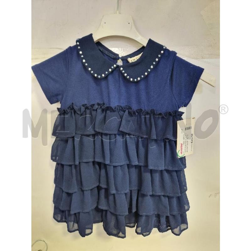 VESTITO BAMBINO BLU TWIN SET BALZE | Mercatino dell'Usato Bisceglie 1