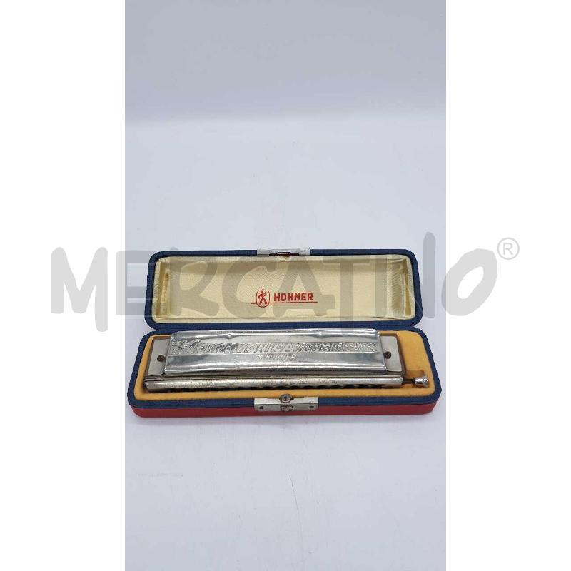 ARMONICA A BOCCA HOHNER 64 CHROMONICA CON CUSTODIA | Mercatino dell'Usato Putignano 1
