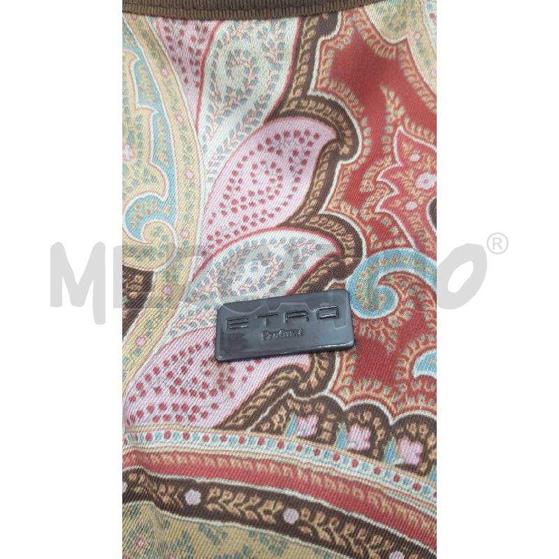 BORSA D ETRO SECCHIELLO TESSUTO FANTASIA MARRONE | Mercatino dell'Usato Putignano 3