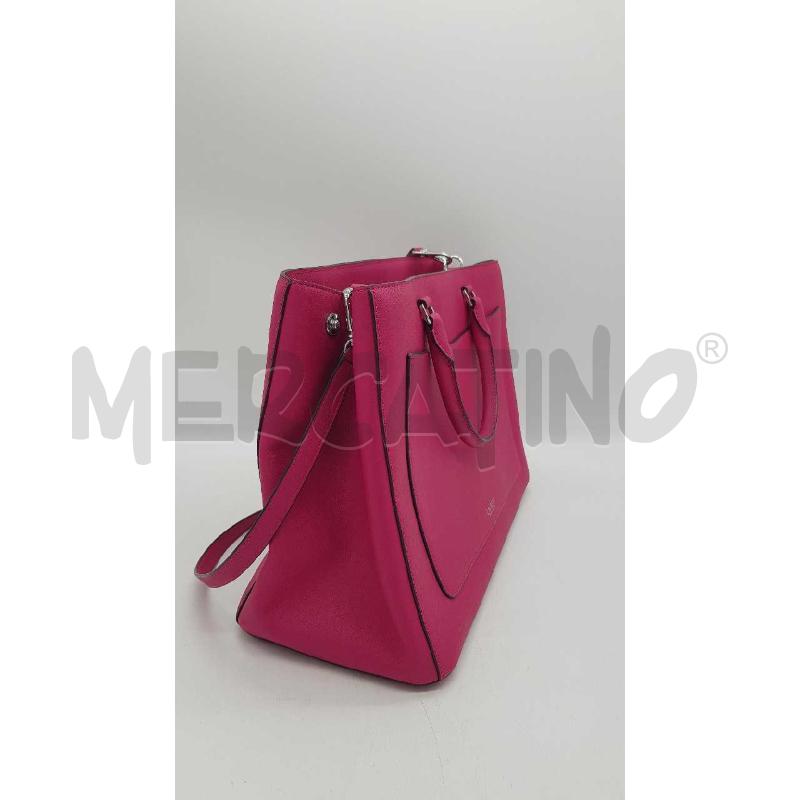 BORSA D RALPH LAUREN FUXIA RIGIDA TRACOLLA 2MANICI | Mercatino dell'Usato Putignano 2