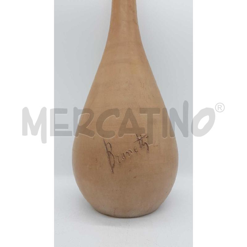 BOTTIGLIA ARTISTICA VINCENZO BRUNETTI GREZZA TAPPO VOLTO | Mercatino dell'Usato Putignano 2