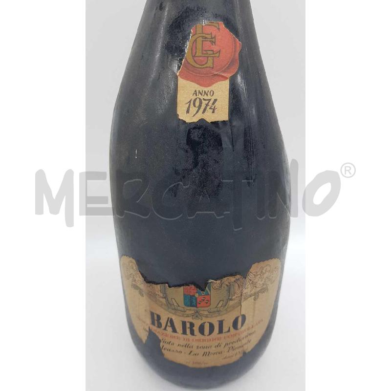 BOTTIGLIA VINO BAROLO 1974 | Mercatino dell'Usato Putignano 2