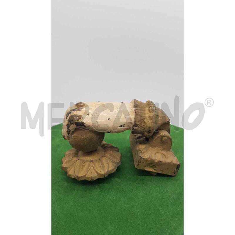 BUSSAPORTA MANO ANTICO BATACCHIO IN OTTONE  | Mercatino dell'Usato Putignano 3