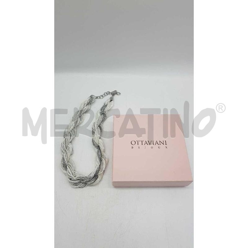 COLLANA DONNA OTTAVIANI TORCHON BIANCO GIROGOLA | Mercatino dell'Usato Putignano 3