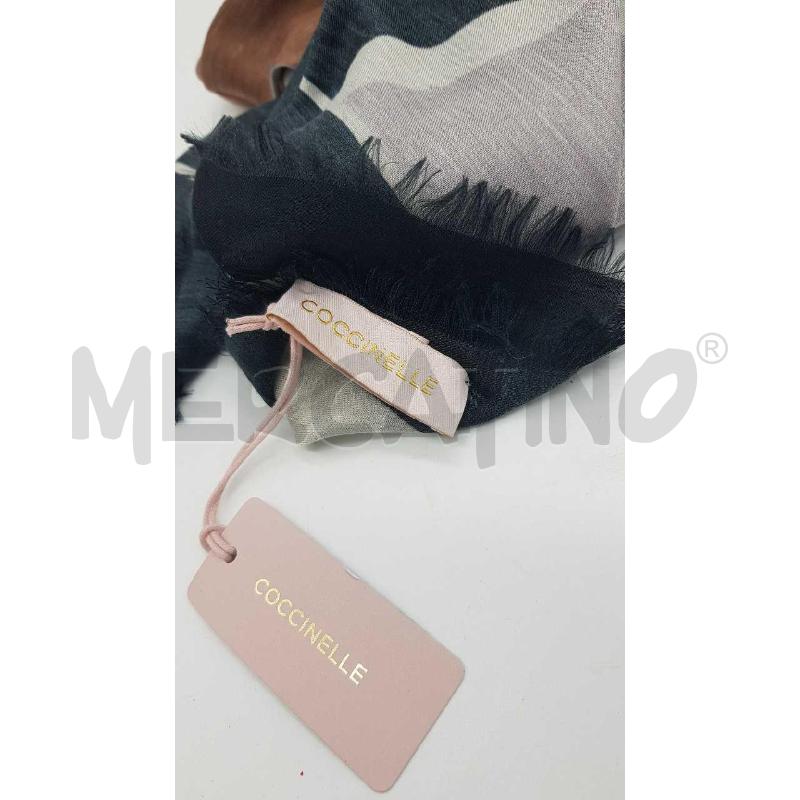 FOULARD COCCINELLE FASCE MARRONCINO NERO FANGO | Mercatino dell'Usato Putignano 3