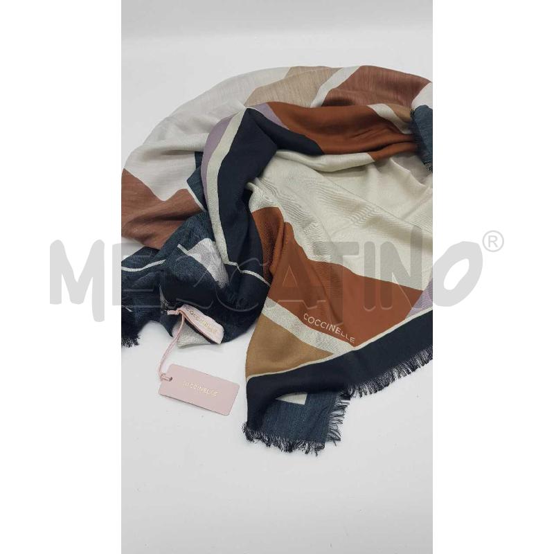 FOULARD COCCINELLE FASCE MARRONCINO NERO FANGO | Mercatino dell'Usato Putignano 4