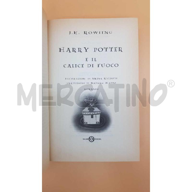 HARRY POTTER E IL CALICE DI FUOCO | Mercatino dell'Usato Putignano 4