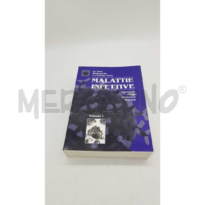 LIBRO LE BASI BIOLOGICHE E CLINICHE DELLE MALATTIE INFETTIVE I-II-III-IV  | Mercatino dell'Usato Putignano 1