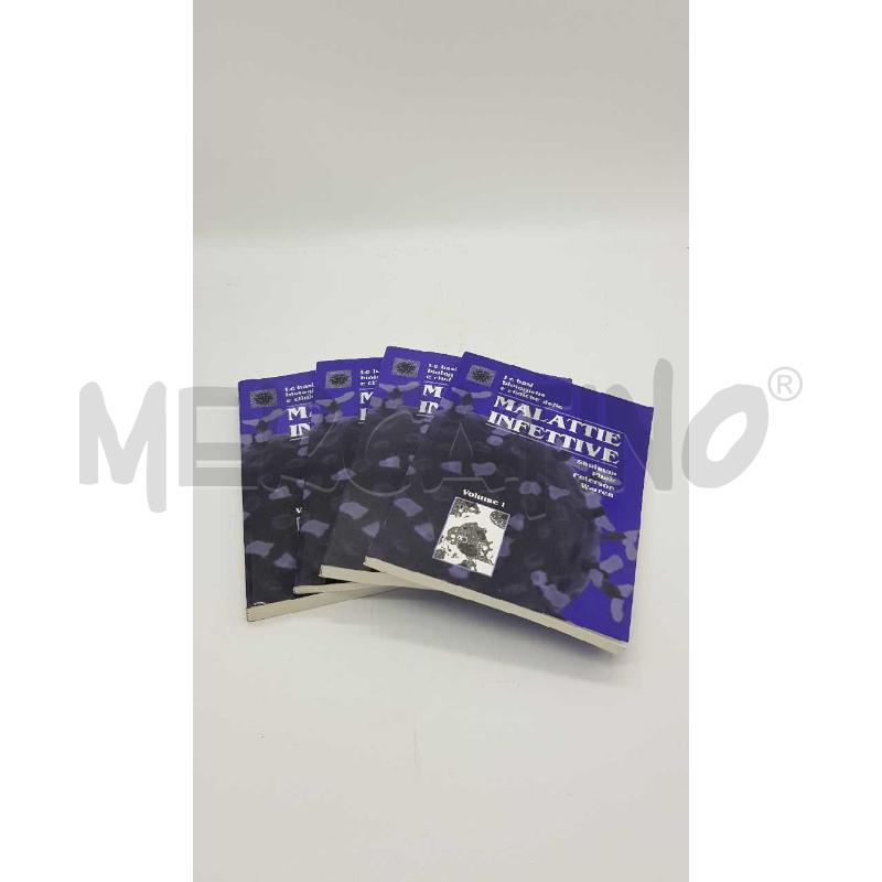 LIBRO LE BASI BIOLOGICHE E CLINICHE DELLE MALATTIE INFETTIVE I-II-III-IV  | Mercatino dell'Usato Putignano 3