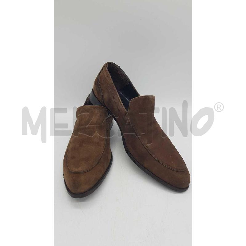 MOCASSINI U GIORGIO ARMANI CAMOSCIO MARRONE  | Mercatino dell'Usato Putignano 2