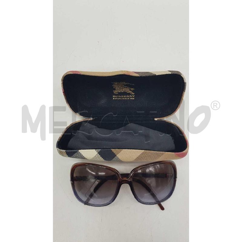 OCCHIALI DONNA DA SOLE BURBERRY MARRONE VIOLA+FODERO | Mercatino dell'Usato Putignano 3