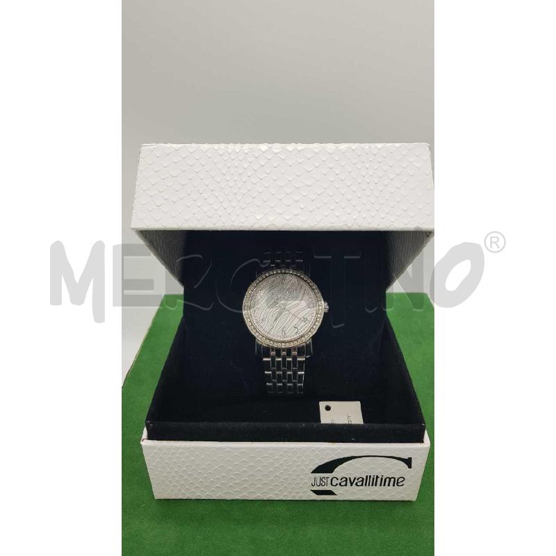 OROLOGIO DA POLSO JUST CAVALLI MAGLIE QUADRANTE TONDO STRASS | Mercatino dell'Usato Putignano 1