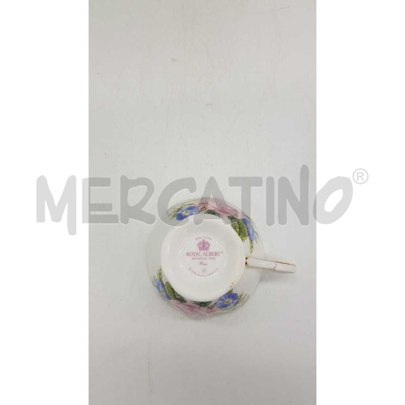 PIATTINO CON 2 TAZZE ROYAL ALBERT BOTANICAL TEAS ROSES | Mercatino dell'Usato Putignano 3