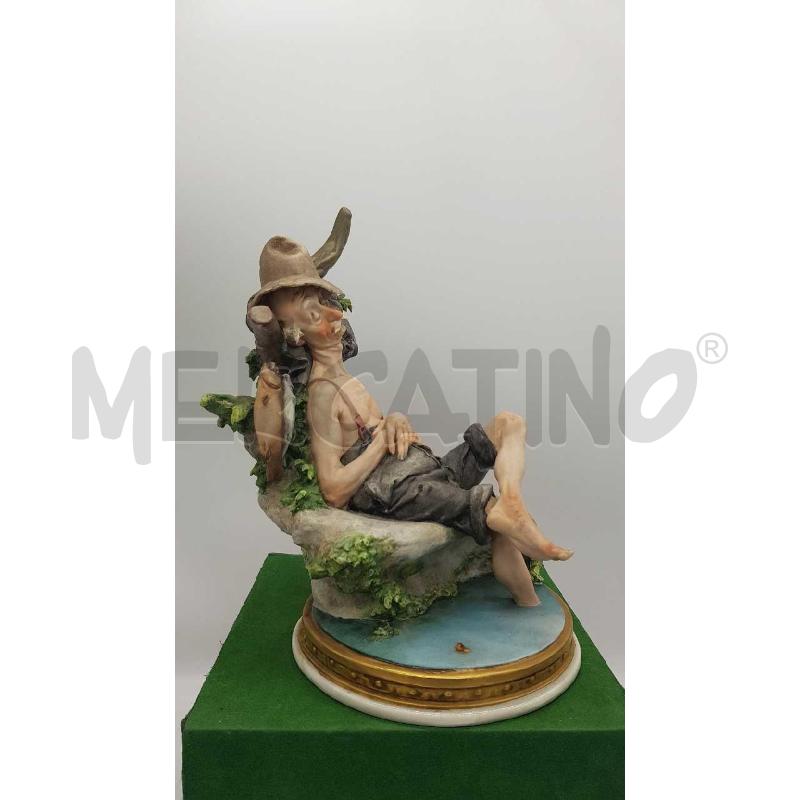 STATUA CAPODIMONTE G. CAPPE' ''CHI DORME NON PIGLIA PESCI'' | Mercatino dell'Usato Putignano 3