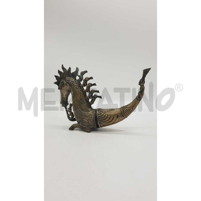 STATUA IN BRONZO E OTTONE NAGA MORSARANG | Mercatino dell'Usato Putignano 1