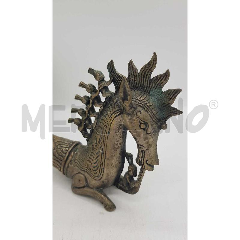 STATUA IN BRONZO E OTTONE NAGA MORSARANG | Mercatino dell'Usato Putignano 4