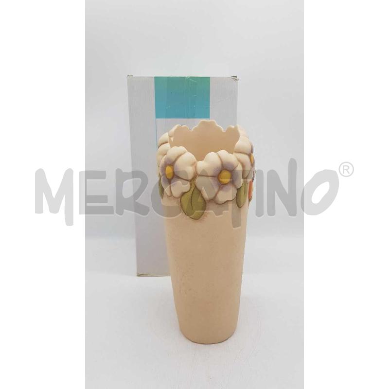 VASO THUN PANNA H 30CM BORDO FIORI FOGLIE VERDI | Mercatino dell'Usato Putignano 2