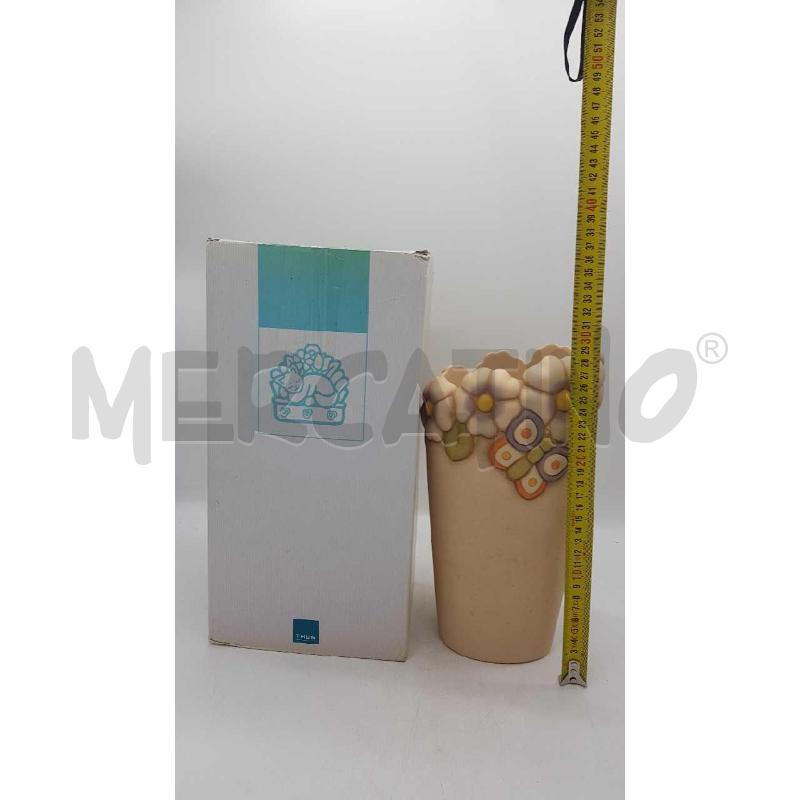 VASO THUN PANNA H 30CM BORDO FIORI FOGLIE VERDI | Mercatino dell'Usato Putignano 5